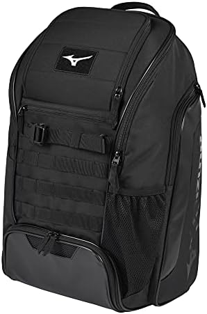 Мизуно Pro Batpack 22 | Чанта за бейзбол и софтбол | 4 Ръкави за бита | Формованный Жабката | Калъф за лаптоп | Мека облегалка