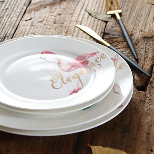 керамична чиния Креативна западна чиния за хранене Домашна Чиния за паста Чиния пържола с чиния (Цвят: Кърпа за миене на съдове